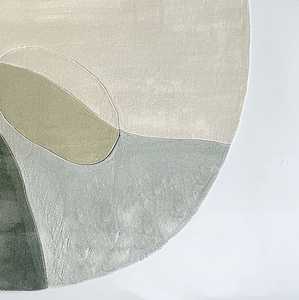 Alfombra de Lana/Algodón Hecha a Mano Personalizada, Moderna, para Uso Doméstico, con Diseño Floral de Pelo Alto, Lavable, con Forma y Logotipo Adorables, de Proveedor de la India - Product Image 3