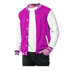 New 2025 Men's Fashion Varsity <b>Jacket</b> Custom Made Factory Price Casual <b>Slim</b> <b>Fit</b> Bomber Baseball <b>Jacket</b> for man - Product Image 3