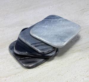 Standard Design <b>Marble</b> Round Eco-Friendly Modern Luxury <b>Coaster</b> Supplier Mats and Pads Set for Sales - Product Image 4