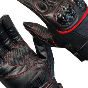 Gants de course en cuir imperméables, gants de moto à doigts entiers, gants de cyclisme de protection avec fonction tactile - Product Image 4