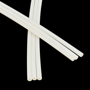 White Round <b>Plastic</b> <b>Tube</b> Flexible Hose 4x2.5mm Nylon Material - Product Image 2