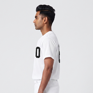 <b>Men</b> Mesh Full Button Baseball Jerseys <b>Men</b> Mesh Short Sleeve Baseball Jerseys <b>Men</b> Mesh V-Neck Baseball Jerseys - Product Image 3