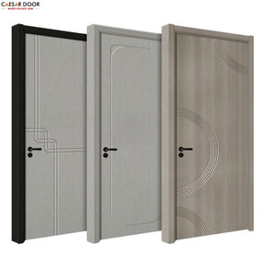 Puertas Caesar Minimalistas de Madera Compuesta, PVC, WPC, Ecológicas, Impermeables, Anti-termitas, para Uso Doméstico, Comercial y en Dormitorios, Venta al Por Mayor - Product Image 1