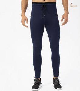 Leggings pour homme respirants, résistants à l'eau, à séchage rapide, à taille élastique, pour la course à pied, la gym, le fitness, le yoga, l'entraînement - Product Image 1