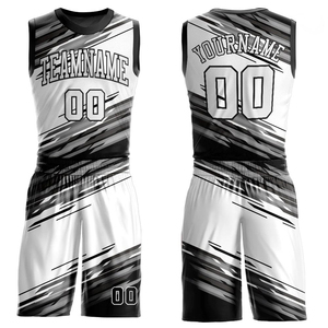 Wholesale Custom Sublimated Basketball Jerseys Uniforms Plus Size 100% Polyester Anti-Bacterial Breathable Summer Spring Front - Product Image 3