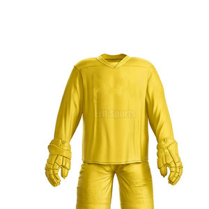 Nouvelle tenue de hockey sur glace respirante 100% polyester avec options personnalisables, vêtements de sport de haute qualité en vente - Product Image 5