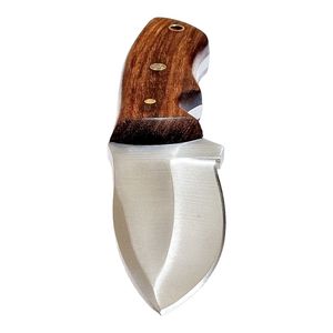 Cuchillo de Caza Premium con Hoja Fija y Funda de Cuero, Cuchillo Compacto para Exteriores, Equipo de Supervivencia, Venta al Por Mayor - Product Image 4