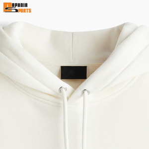 Sudadera con Capucha para Hombre, Corte Regular, Invierno, 100% Algodón, Felpa, Tallas Grandes, Estilo Casual Urbano - Product Image 5