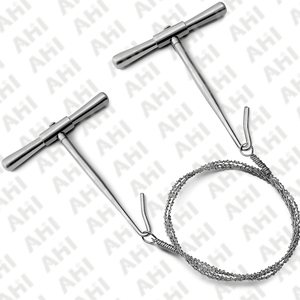 AHI Manual Non-Magnetic German Stainless Steel Gigli Wire <b>Saw</b> for <b>Bone</b> Cutting High Quality CE Certified Orthopedic Surgical - Product Image 5