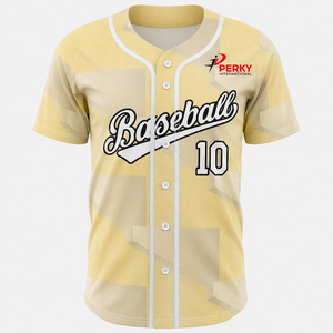 Uniforme léger de qualité supérieure avec technologie de séchage rapide, tissu doux et design confortable pour le baseball, maillot de baseball - Product Image 1