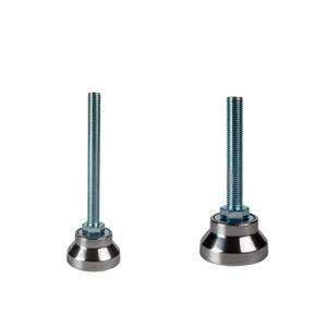 Support de pied en alliage d'aluminium zingué de type gravité / Équipement d'automatisation / Structures de support de machine / Support anti-vibration - Product Image 1