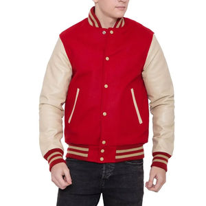 Blouson universitaire chauffant pour homme, personnalisé, de haute qualité, nouveau modèle, le plus vendu, design sur mesure, vente en gros - Product Image 2