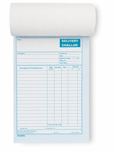 Hawamahal Delivery Challan <b>Book</b> 50 + 50 + 50 CARBON Pages ( 22X14 CM ) A5 Cash Memo ruled 150 Pages. - Product Image 2