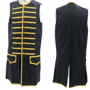 PRODUCTOS M.AFZAL Chaleco Histórico Vintage de Invierno para Hombre, Sin Mangas, con Botones al Frente, 100% Lana - Product Image 4