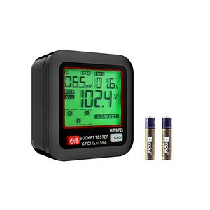 Tester Elettrico GFCI con Display LCD, Rilevatore di Prese e Contattori per 7 Tipi Comuni di Applicazioni Domestiche - Product Image 1