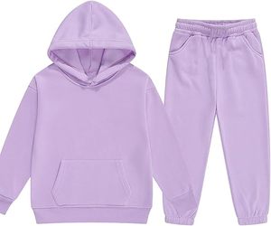 ชุดวอร์มเด็กแบบแอคทีฟแวร์ ออกแบบเองได้ เสื้อฮู้ด กางเกงขายาว ขายส่งจำนวนมาก - Product Image 1