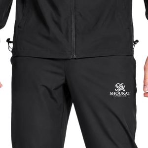 Black <b>Men's</b> Tech Pants <b>Slim</b> <b>Fit</b> <b>Jogger</b> Trousers Elastic Waist Casual Outdoor Utility Pants With Zipper Pockets Lightweight Every - Product Image 3