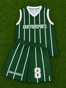 Nuevo Conjunto de Uniforme de Baloncesto Personalizado por Sublimación Rexfit 2026, Jersey y Pantalones Cortos Transpirables sin Mangas Unisex para Equipo - Product Image 5