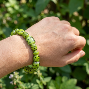 Perles en verre soufflé à la main en vrac pour la fabrication de bijoux, bracelets et colliers |   Perles de verre décoratives pour artisanat DIY - Product Image 6