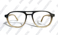 Montures de lunettes légères en acétate massif, monture carrée pleine, logo personnalisé, unisexe, monture tendance pour la lecture et le quotidien