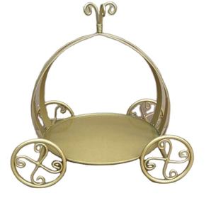 Nuevo soporte de pastel de Metal de calidad superior Soporte de pastel de Metal de 4 ruedas para el hogar OCASIÓN DE BODA soporte de pastel elegante en precio al por mayor - Product Image 1