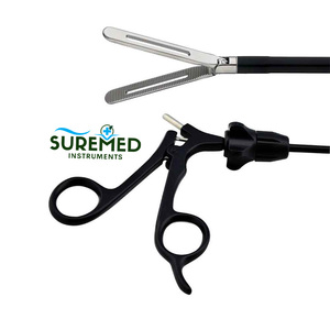 Pinza laparoscópica atraumática de 10 mm x 45 cm para sujetar tejido, reutilizable. - Product Image 2