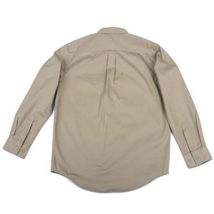 Camisas de Trabajo a Cuadros de Franela de Algodón para Hombre, Resistentes al Fuego, de Manga Larga, Informales, Ignífugas, para Soldadura - Product Image 2