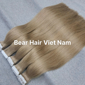 Extensiones de Cabello Humano Remy 100% al por Mayor, Ultrafinas, con Cinta Adhesiva Regular, Estilo Liso - Product Image 3