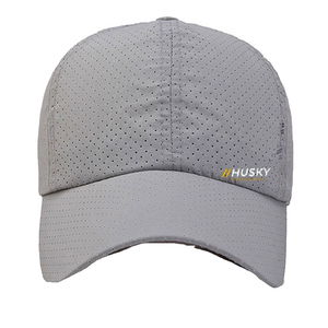 Casquette de baseball unisexe en coton Husky, 6 panneaux, réglable, avec logo imprimé numériquement sur le devant, décontractée, respirante, imperméable, pour toutes les saisons - Product Image 2