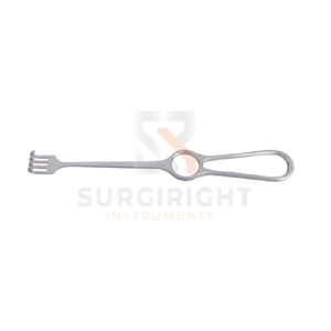 Retracteur osseux chirurgical Volkmann Premium en acier inoxydable, 1 à 6 dents, réutilisable, pour petites articulations orthopédiques, certifié CE - Product Image 1
