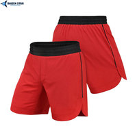 Shorts de boxe pour hommes, légers et respirants, pour l'entraînement en salle, avec logo personnalisé, fournisseur en gros de vêtements de combat
