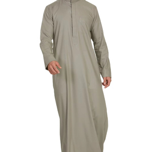Low MOQ For Bulk Orders Arabic Pakistani Moroccan <b>Men's</b> Islamic Clothing <b>Thobes</b> Fashionable Ready To Wear <b>Thobes</b> For <b>Men</b> - Product Image 1