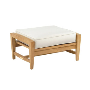 <b>Outdoor</b> Teak Solid Wood Garden Set Modern Waterproof UV Resistant 4 Seater <b>Sofa</b> for Hotel Courtyard Dining - Product Image 4