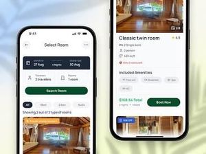 Application mobile de réservation d'hôtel pour une recherche facile d'hôtels, des réservations de chambres, des vérifications d'availability et la gestion des réservations. - Product Image 3