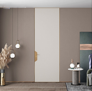 Puertas de WPC Ecológicas, Duraderas y Estables, Resistentes al Fuego, Puertas Interiores de Madera Compuesta para Hogar, Oficina y Baño - Product Image 6