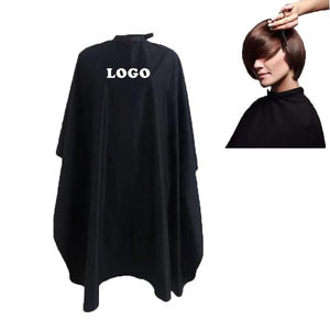 Capa de Barbero Impermeable y Cómoda con Cierre a Presión, Poliéster de Calidad Profesional, Duradera, Fácil de Limpiar, para Corte de Cabello - Product Image 1