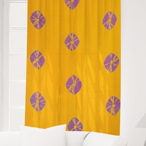 Rideau en coton imprimé tie-dye, tissu naturel, style bohème, pour chambre d'hôtes, villa, maison, fabricant en gros en Inde - Product Image 5