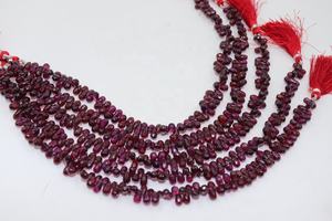 4*6-5*7mm 10 pulgadas rodolita facetada granate cuentas de corte lateral venta al por mayor cuentas de piedra para la fabricación de joyas - Product Image 4