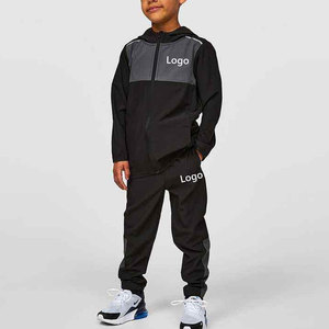 Ensemble de survêtement unisexe en polaire vert à capuche, manches longues, couleur unie, coupe décontractée, vêtements d'hiver, poches latérales, taille élastique 2 en 1 - Product Image 1
