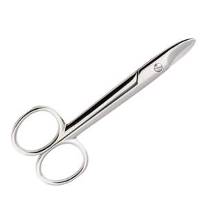 Tijeras Profesionales para Cutículas Extra Finas, para Adultos, Uñas Gruesas, Hojas Curvas de Acero Inoxidable, para Diestros, Manicura, Cejas - Product Image 5