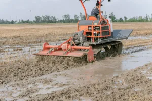 2025 Vente en gros-Tracteur à chenilles agricole Hogico 75VN 70HP Tracteur à chenilles en caoutchouc de haute qualité avec multifonction 3 en 1 - Product Image 5