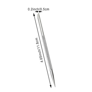 Juego de 6 Herramientas para Cutículas, Empujador de Cutículas de Acero Inoxidable, Removedor de Cutículas, Herramientas para Esmalte de Uñas - Product Image 2