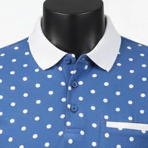 Camisas de Hombre de Algodón/Spandex con Bolsillo Tejido y Estampado Digital Personalizado, Fabricadas en Pakistán, de Alta Calidad y Transpirables - Product Image 4