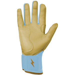 Guantes de Bateo Bruce Bolt de Cuero Cabretta de Primera Calidad, Diseño de Puño Largo 100% de Calidad - Product Image 4