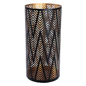 Photophores contemporains en métal aux proportions équilibrées, à la lueur douce et à la sophistication décorative - Product Image 3