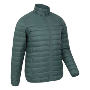 Men's Winter High Street Outerwear Stand <b>Collar</b> Pockets Breathable Parka Warm Puffer Canvas Casual Standard Thickness <b>Jackets</b> - Product Image 3