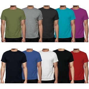 เสื้อยืดธรรมดาหลายสีของผู้ชาย - Product Image 1