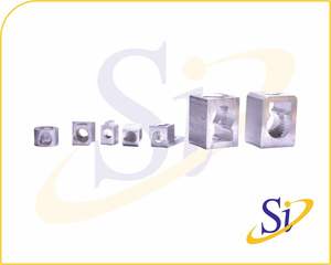 Quincaillerie de suspension en aluminium de précision, bloc fileté pour l'installation de luminaires suspendus au plafond - Product Image 6