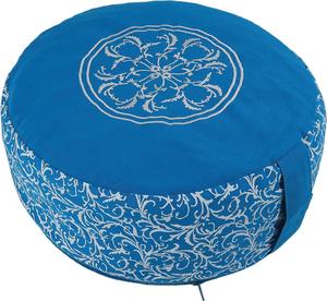 Coussin de méditation Zafu, rembourré de sarrasin, coussin rond pour le sol, pour le yoga, la méditation zen, la posture confortable, coussin de soutien pour la posture - Product Image 4