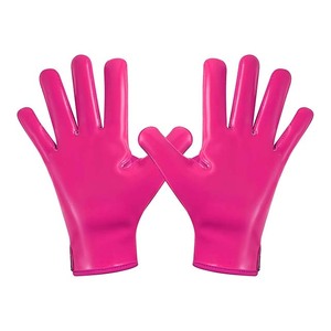 Top Quality and Top Selling 7v7 <b>Silicon</b> <b>Gloves</b> Adjustable Wrist American Football <b>Gloves</b> With High Friction Contact Surface - Product Image 3